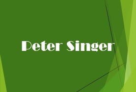 Peter Singer: Salvar una vida